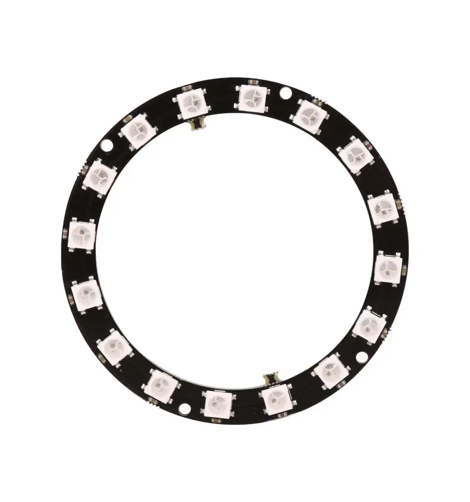 [b24] WS2812 5050 RGB LED Ring – 16 LEDs Addressable Round Module