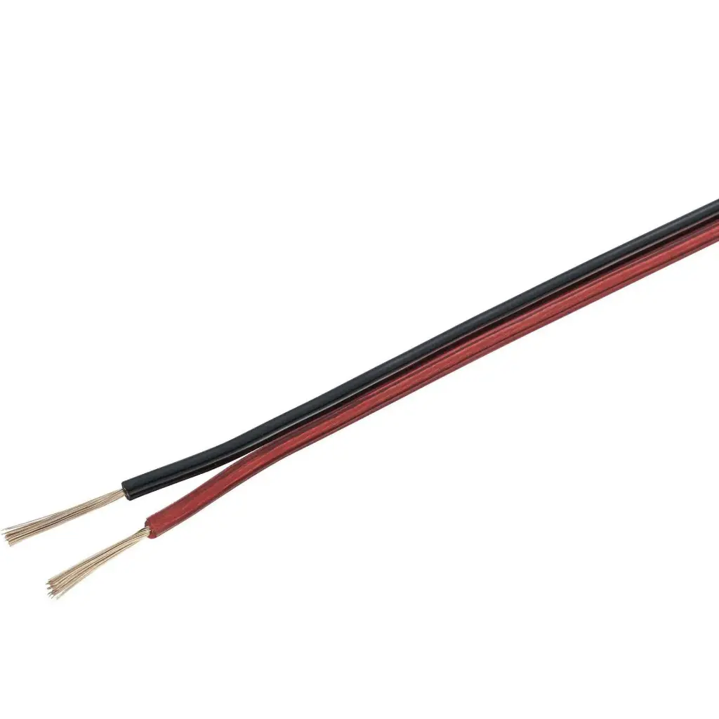 Red & Black Audio Speaker Cable 2X1.65mm² (1meter)