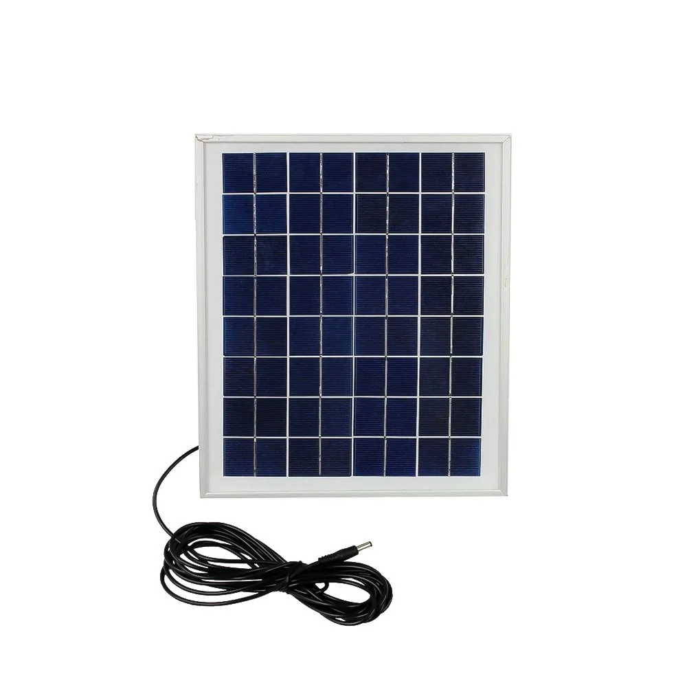 Solar Panel 5W 9V 550mA Aluminum Frame 220*190mm 