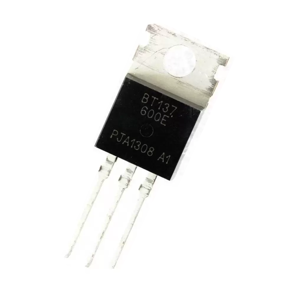 BT137-600E TRIAC, 8A, 600V, 25mA, TO-220 