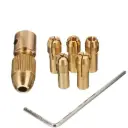 Mini Drill Accessories Drill Chucks Set 0.5-3mm Adapter Fits 3.2mm Motor Shaft 