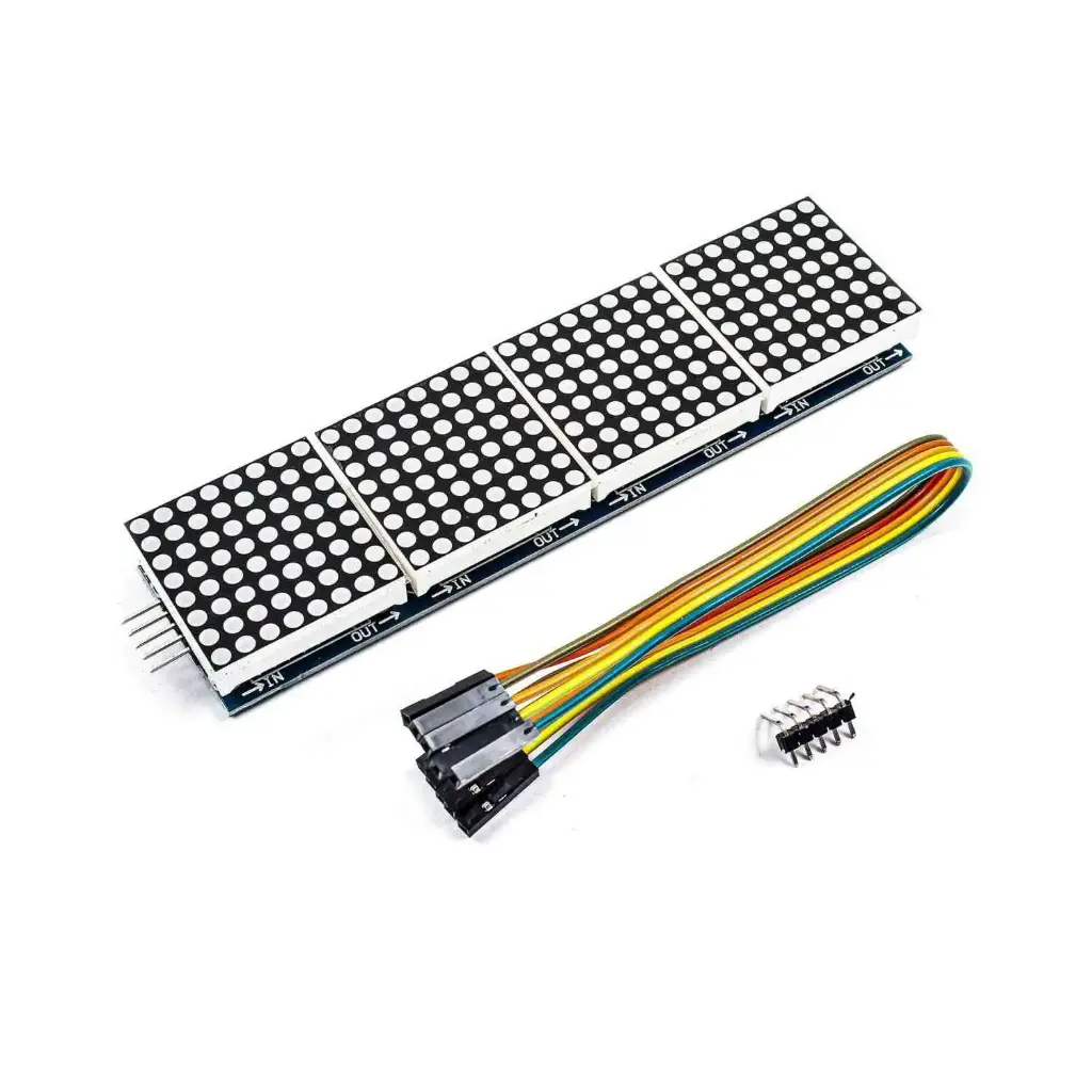 MAX7219 Module 4-in-1 8X8 LED Matrix Module Red 