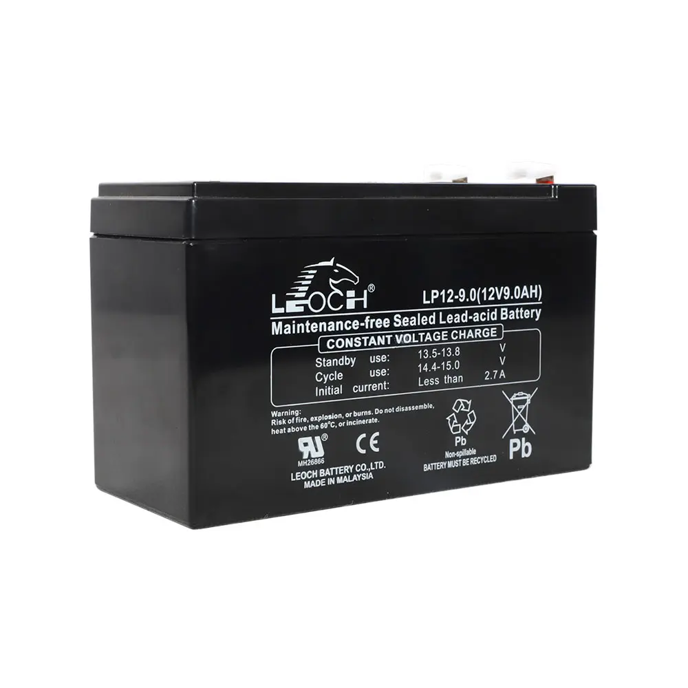 Sealed Lead Acid Battery 12Vdc, 9Ah 