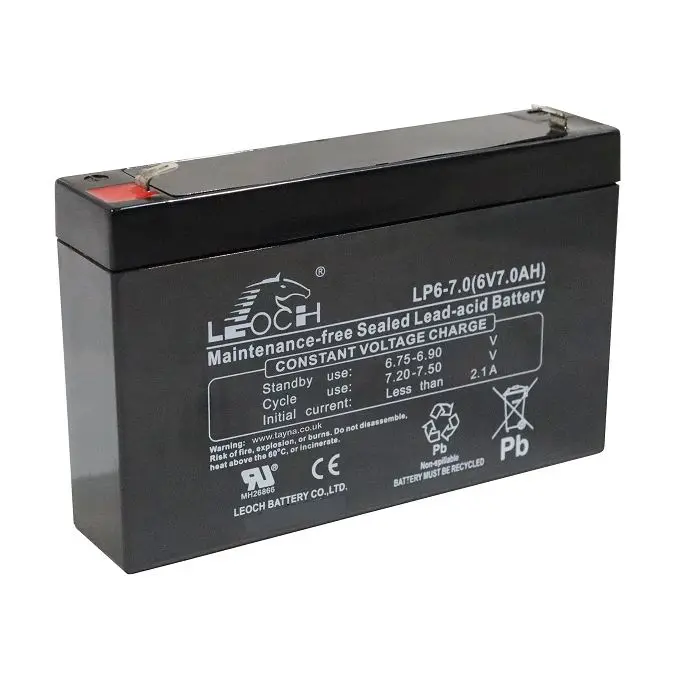 Sealed Lead Acid Battery 12Vdc, 7Ah  