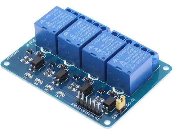 [LL4.2] Relay Module 5V (4 Channel) Active Low Trigger 