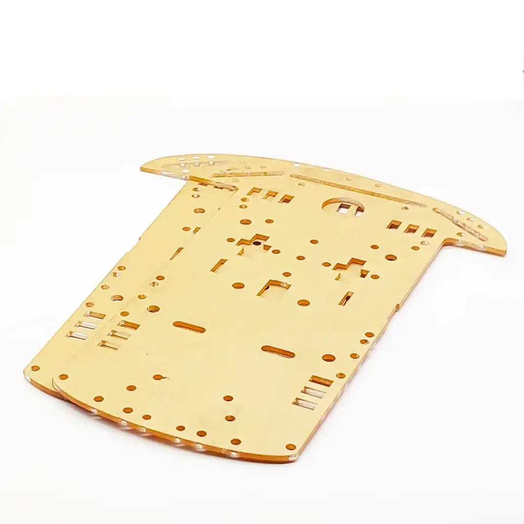 2WD Robot Car Acrylic plate (Black 3mm)