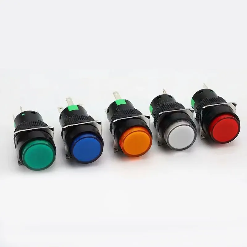 On/Off push Button LA128A 3PIN 16MM