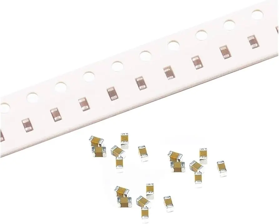 150nF SMD Ceramic Capacitor 50Vdc, 0603 (1608M) 154K 