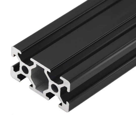 2040 V-Slot Aluminum Profile Extrusion (1M - Black Anodized) 