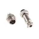 GX20 Metal Panel Connector, 3 Poles 