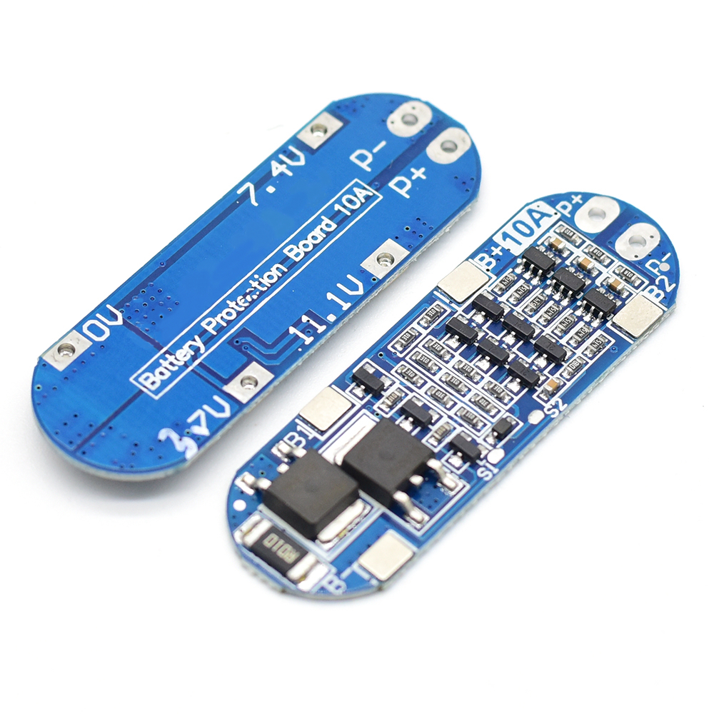 Lithium Battery Charger Protection Module (BMS) 3S (12.6V – 10A)