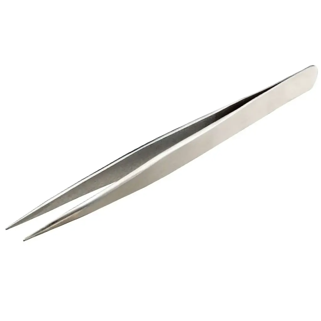 Precision Stainless Steel Tweezers Straight 