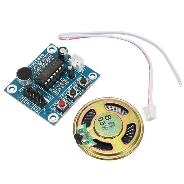 Recording Voice Module ISD1820 + Speaker 
