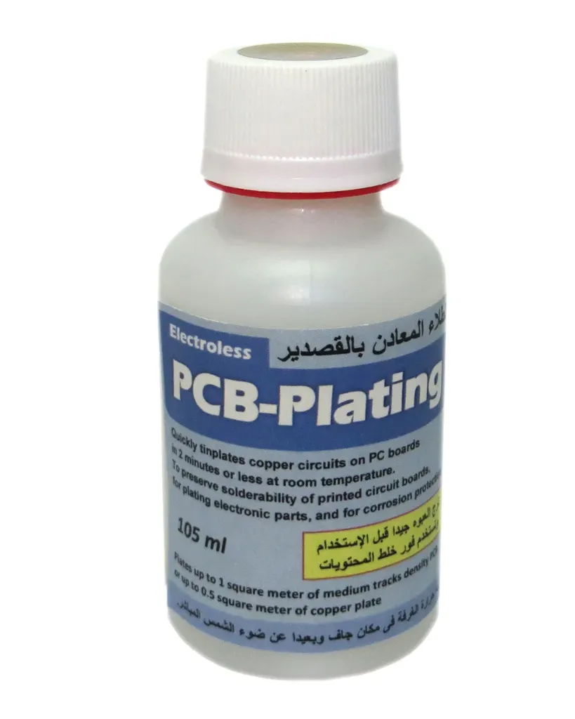 Electroless Tin Plating liquid. 105 mL