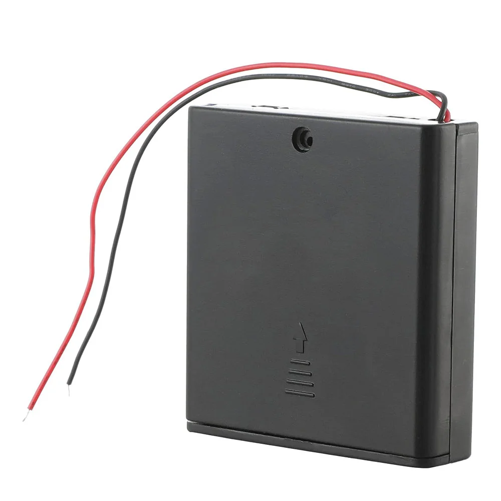 4x AA Battery Holder + On/Off Switch 