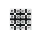 WS2812 5050 RGB LED Driver Module Square Board 16 LED 