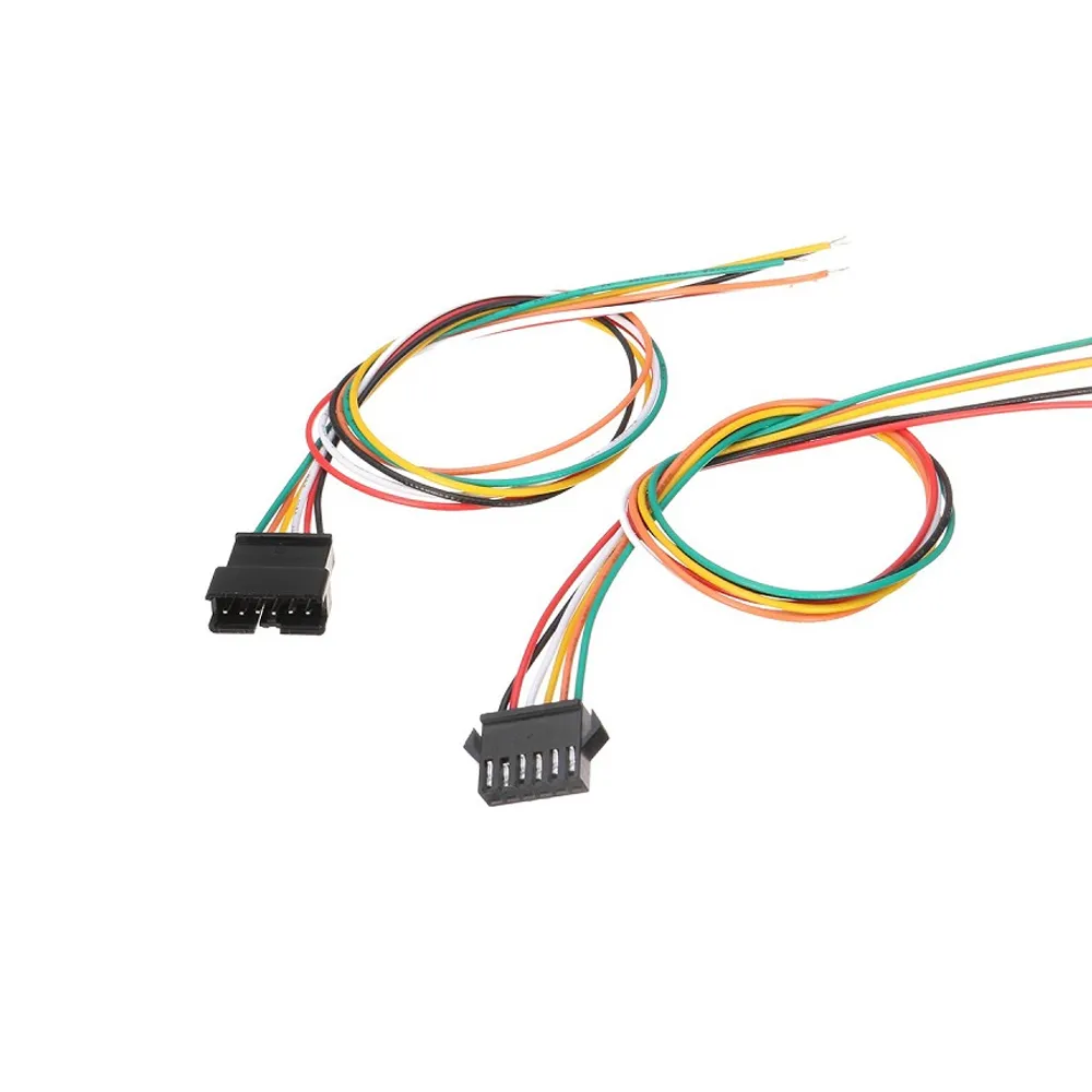SM.22AWG - 6 Pin Male + Female SM Cable Wire Plug Connectors