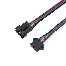 SM.22AWG - 5 Pin Male + Female SM Cable Wire Plug Connectors