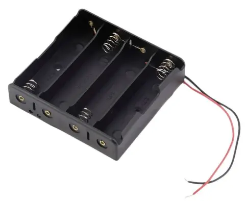 18650 Battery Holder - 4 Cells  