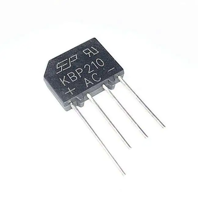 KBP210 Bridge Rectifier Single-Phase 2A 1000V KBP-2