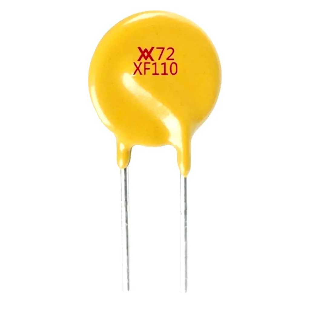 RXEF110 PTC Resettable Fuse 72V 1.1A Through Hole