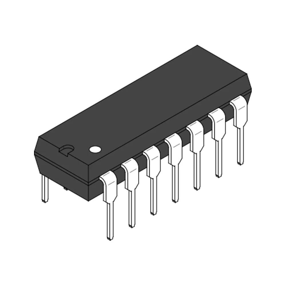 IC Quad 2- 7400 Input NAND Gate