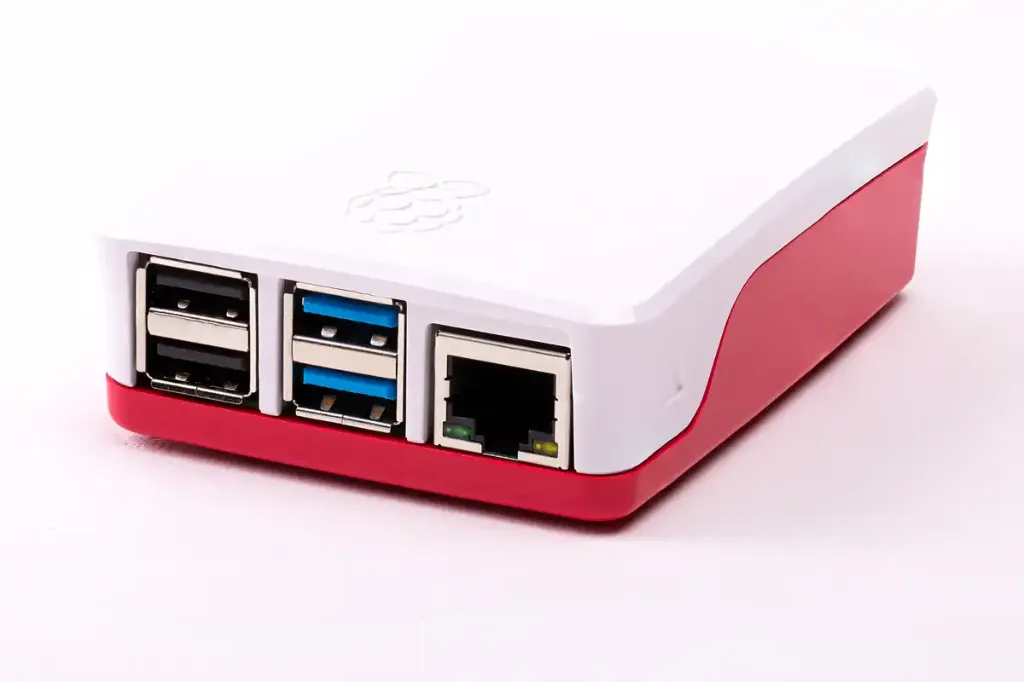 Enclosure For Raspberry Pi 5 - ABS Red/White Case