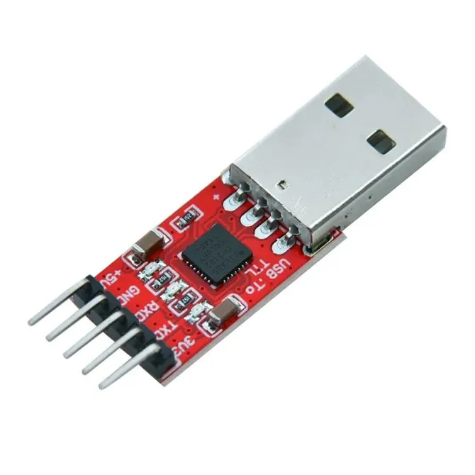 CP2102 USB 2.0 to TTL UART Serial Converter Module 5 Pin ( Red )