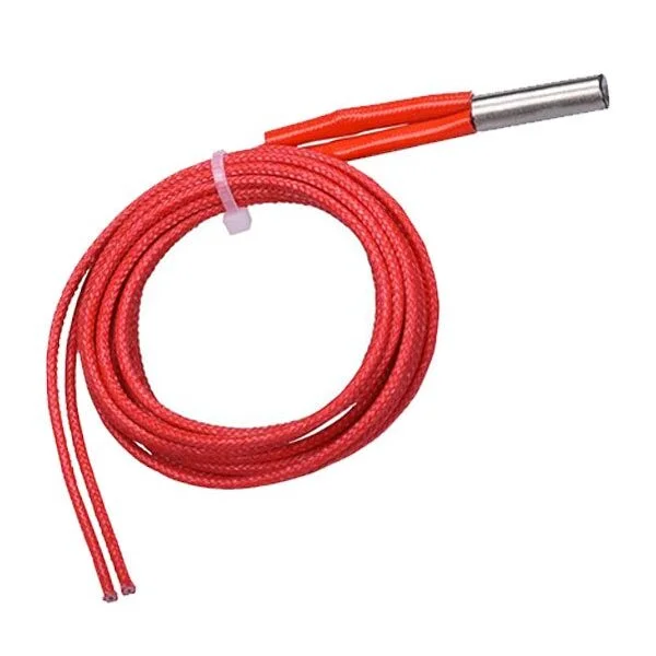 Ceramic Cartridge Heater 12V 40W – 6x20mm 1M length Cable For 3D Printer