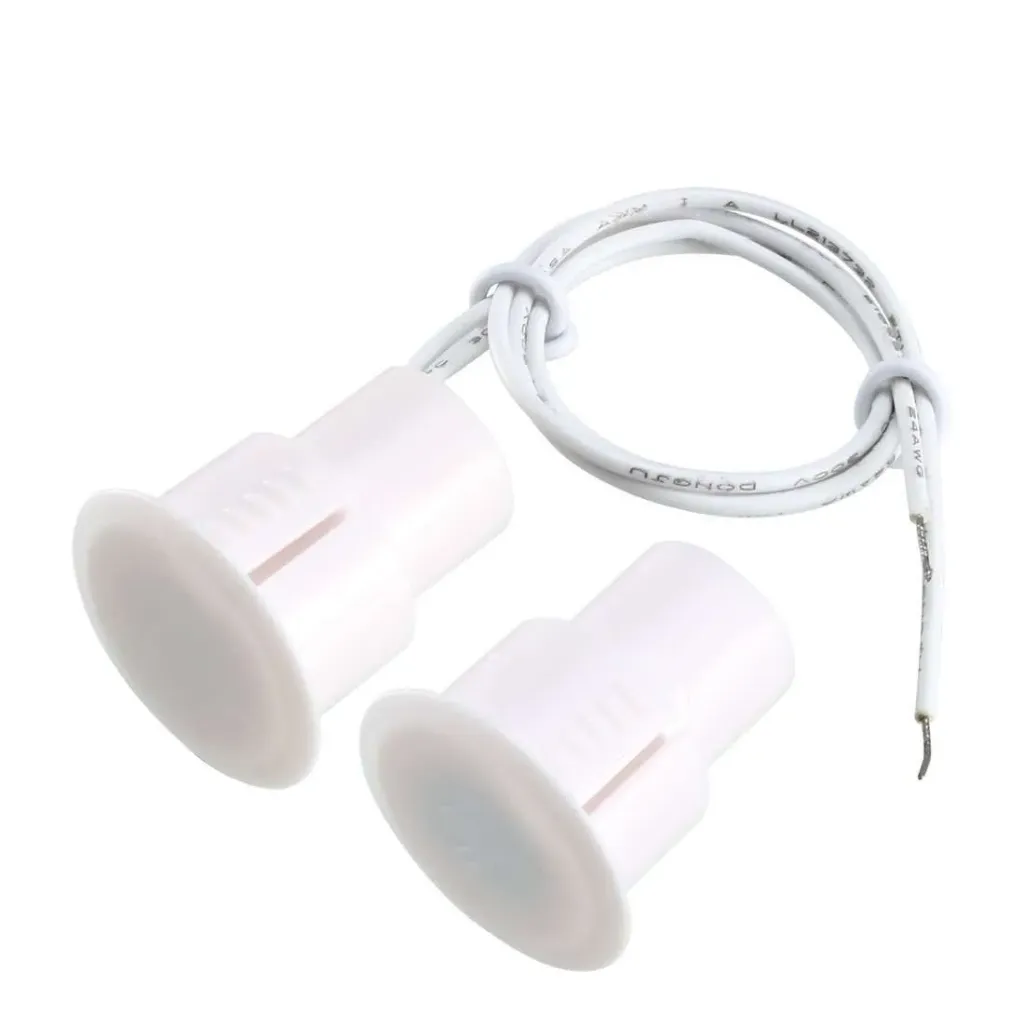 Magnetic Reed Switch Door Sensor with Wire MC-36 (Normal Close) - White
