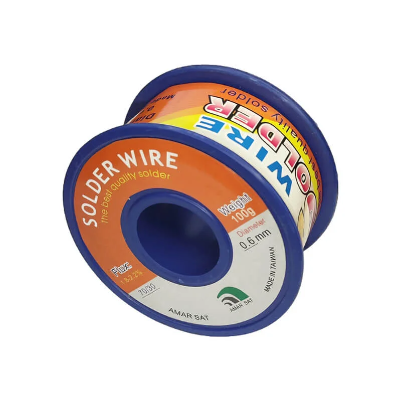 Soldering Wire 100Gm (Alloy:70/30) Made in Taiwan - 0.6