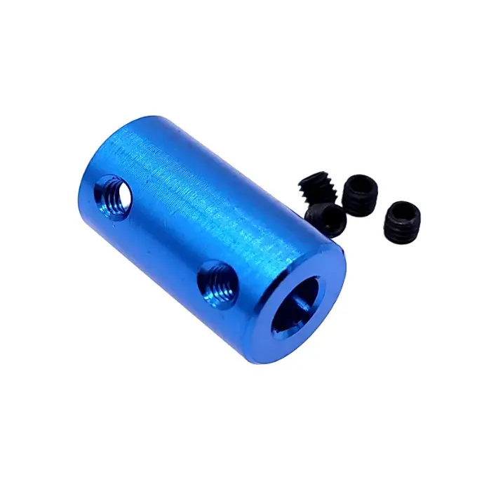 4x8mm Aluminum Rigid Coupling | Anodized Blue