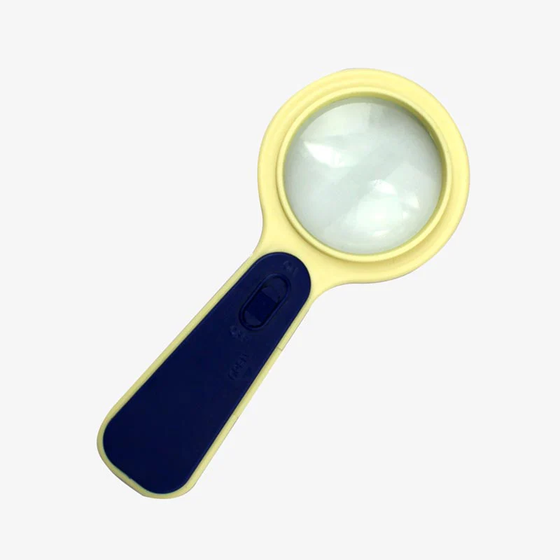 5X Handheld Magnifier  With LED