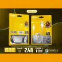 GERLAX Type-C USB TO USB Data Cable 1M D3T 2.4A