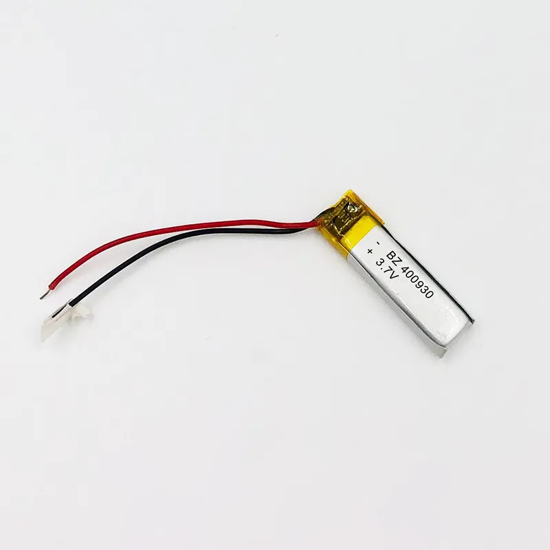 Rechargeable 400930 LIPO Battery Cell 3.7V 300mAh Wire Solder