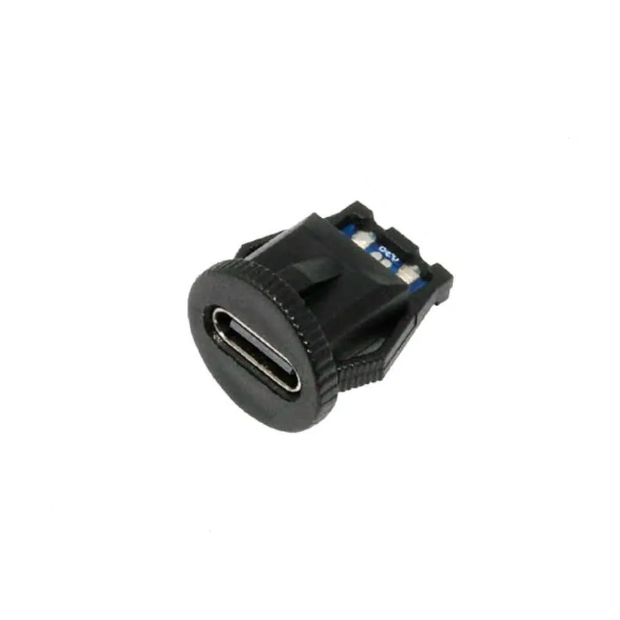 [F6.2] USB Type-C DIY Connector 6Pin PD 65W Flush Mount