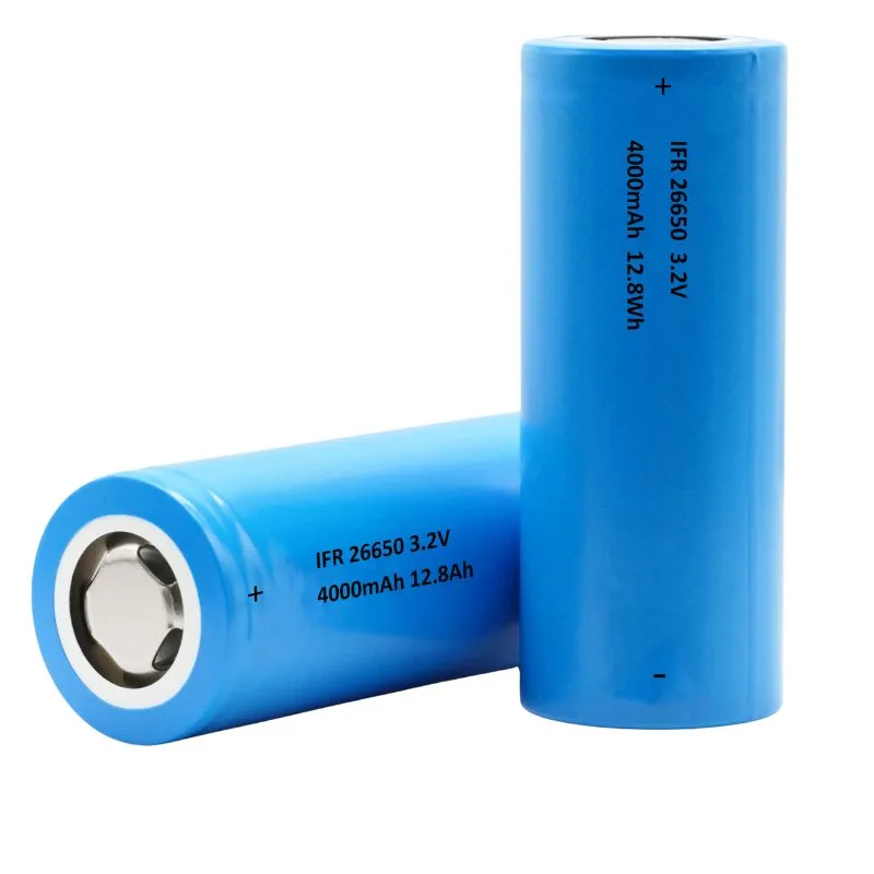 [AA10.1] LiFePo4 IFR26650 Rechargeable Battery 3.2V 12A 4000mAh (NEW)