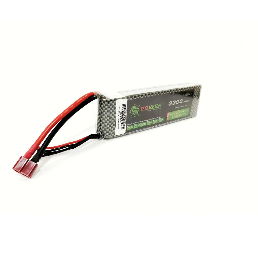 Lithium Polymer Battery 11.1 V, 3300 mAH- 35C00-mah-35c (Used)