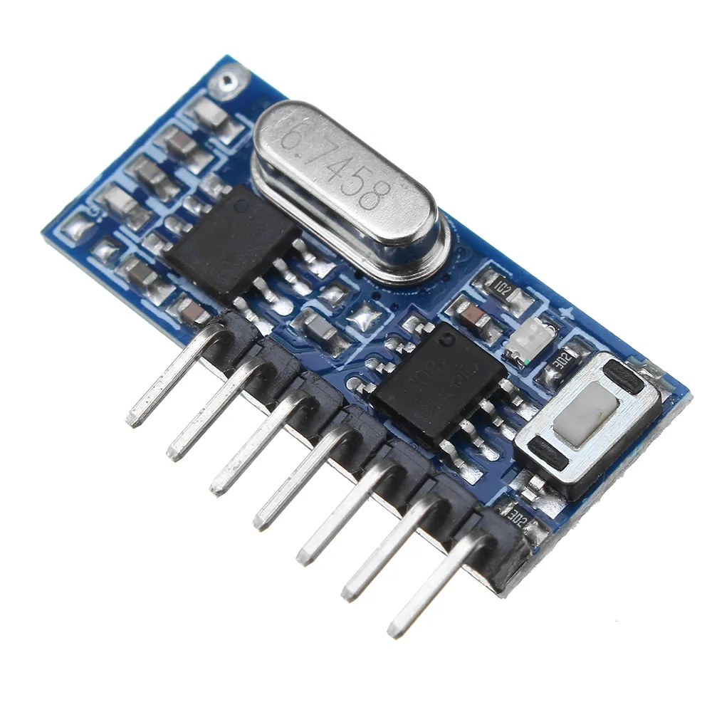 RX480E 433MHz RF Receiver Wireless Module 4CH Output For Remote Controls