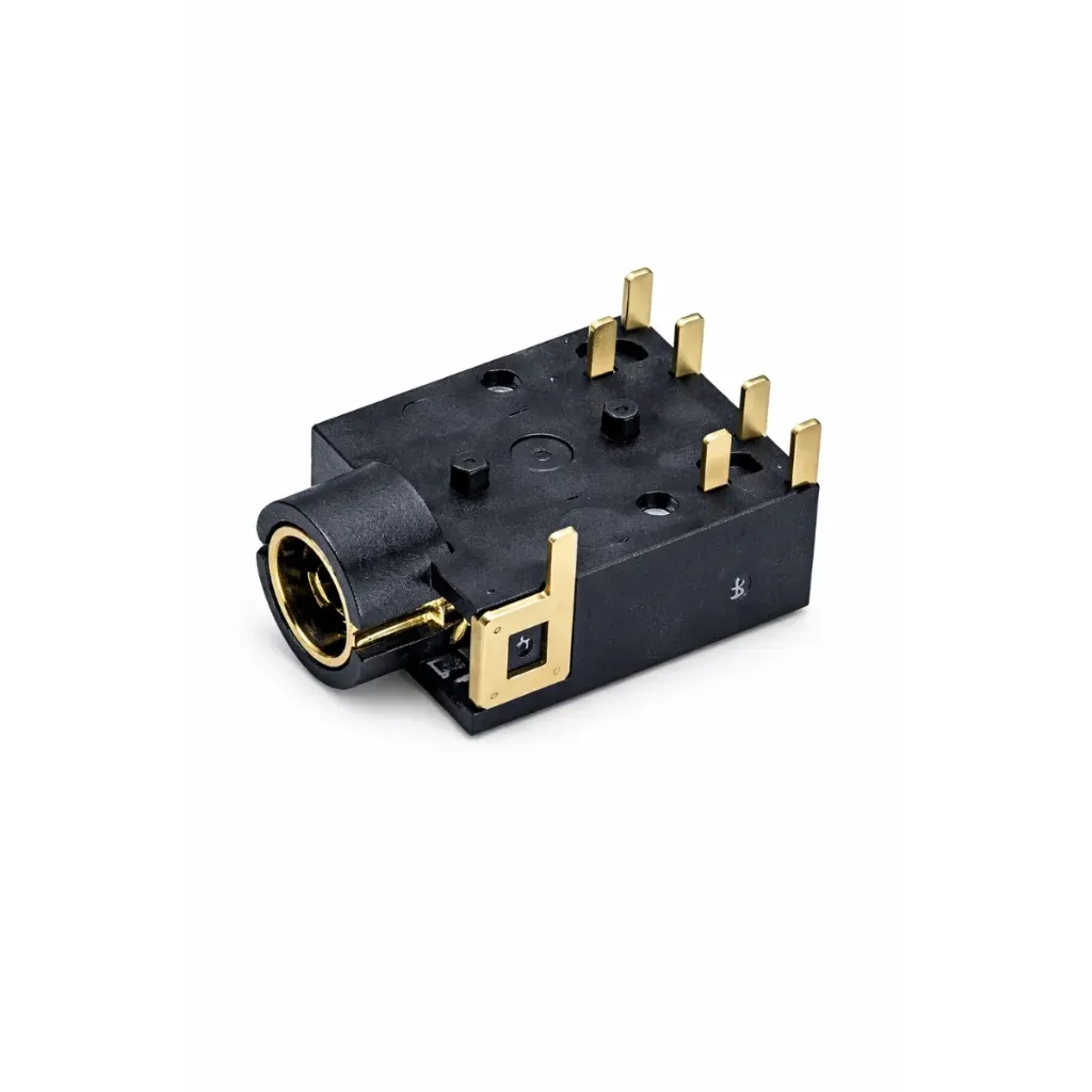 1403A Female AUX Audio Stereo Jack Connector 7-Pin TH
