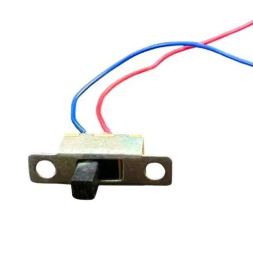 Slide Switch ON-OFF Panel Mount 2 Positions With Wire