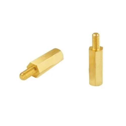 Copper Spacer M/F M3x20 mm