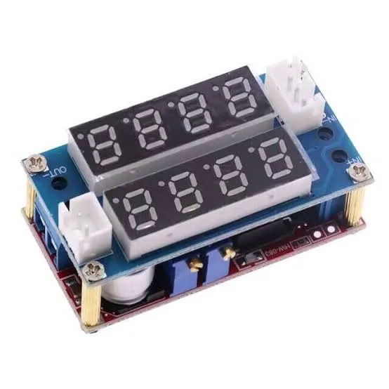 XL4015 Step Down Charge Module 5A Adjustable Power CC/CV with Display