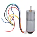 DC Motor GA25-370 with Encoder 2kg 280RPM 12V with Bracket  
