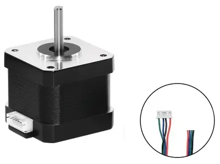17HS4401S Nema17 Stepper Motor – 38mm With Cables 