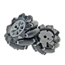 MECANUM Wheel (R+L) 2PCS 80mm + Without Coupling 