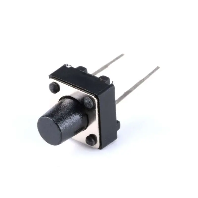 Mini Push Button 2 Pin 6x6x7.5mm (Long PIN) 