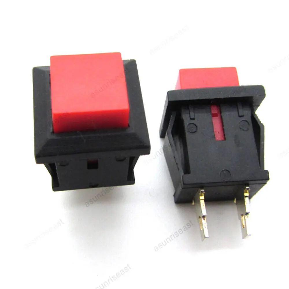 [e18] DS-430 Push Button Momentary Switch Square Shape 2 Pin