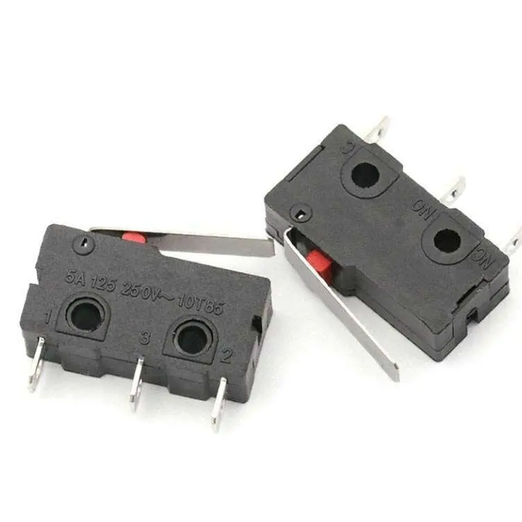 Micro Limit Switch 5A 125~250V Arm 17mm Dim: 20mm x 6mm