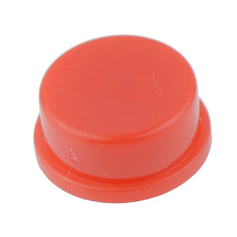 Red Round Tactile Switch Cap 